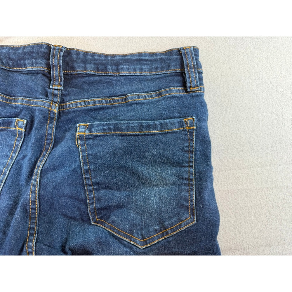 Lazer Slim Fit Mens Jeans Dark Wash Denim 32x32 Blue Five Pocket Casual